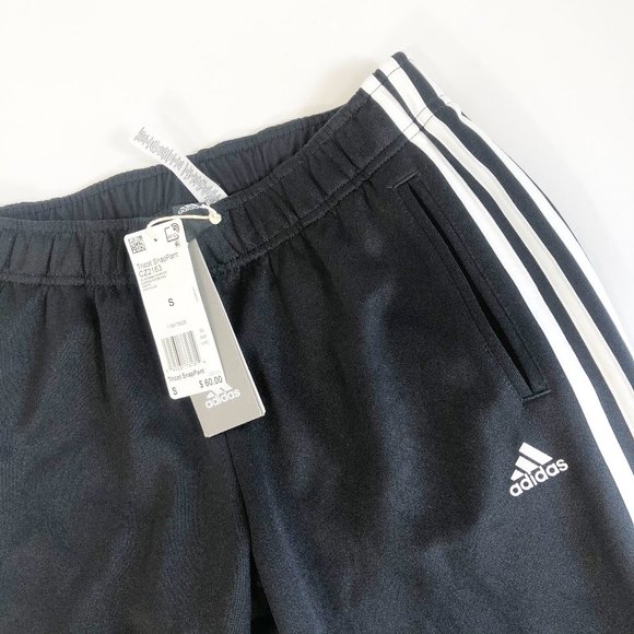 adidas Pants - Adidas Black White Tricot SnapPant Track Pants S